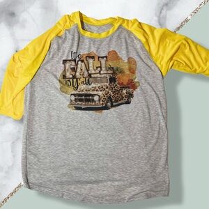 Baseball style Tee - It’s Fall Y’all